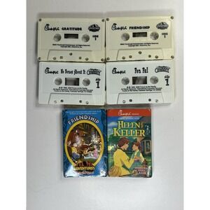 Lot‎ of 6 Chick-Fil-A Cassettes Adventures in Odyssey, Great Americans UNTESTED